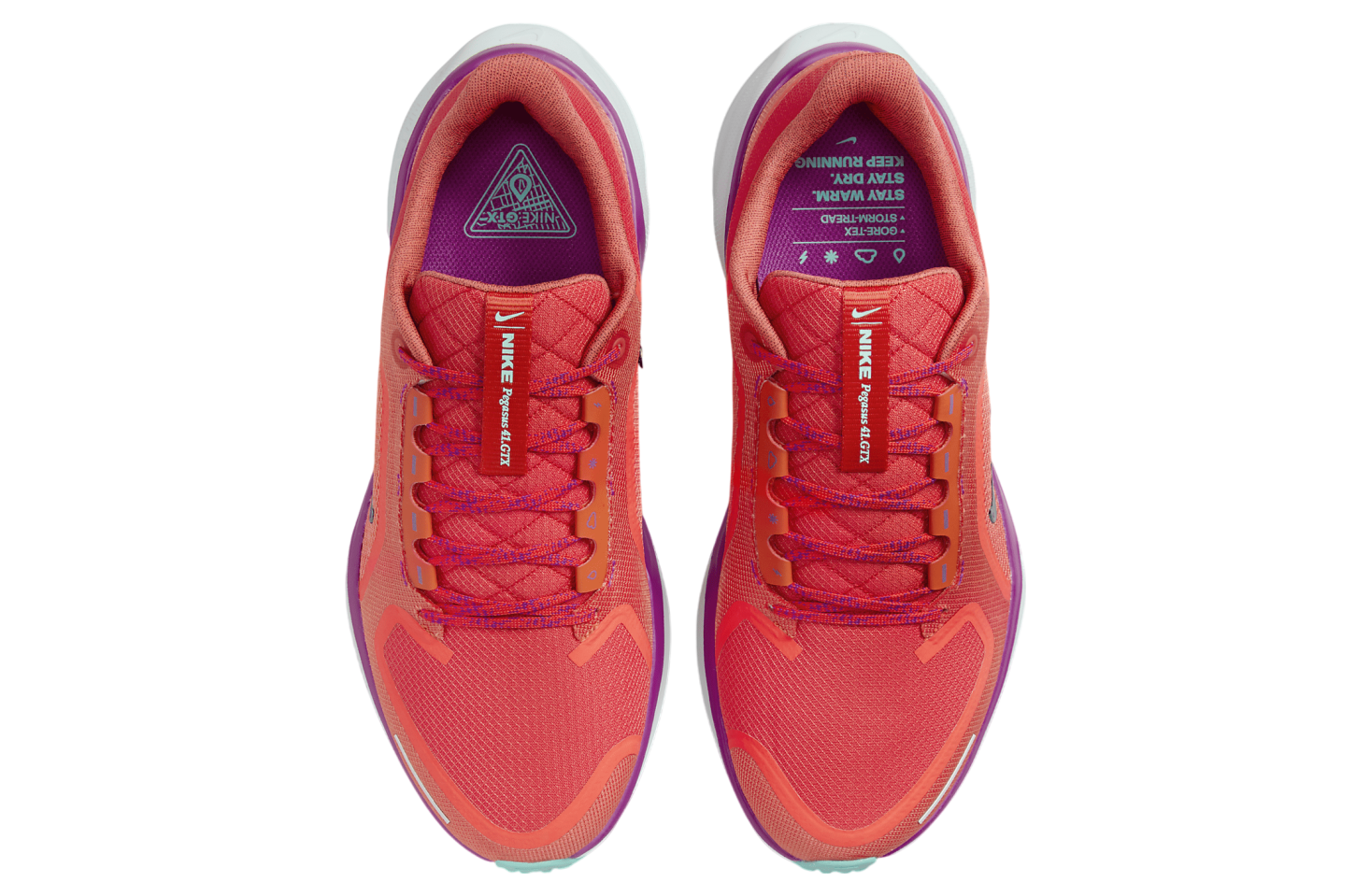 Nike Pegasus 41 Gore-Tex Picante Red / Bright Crimson