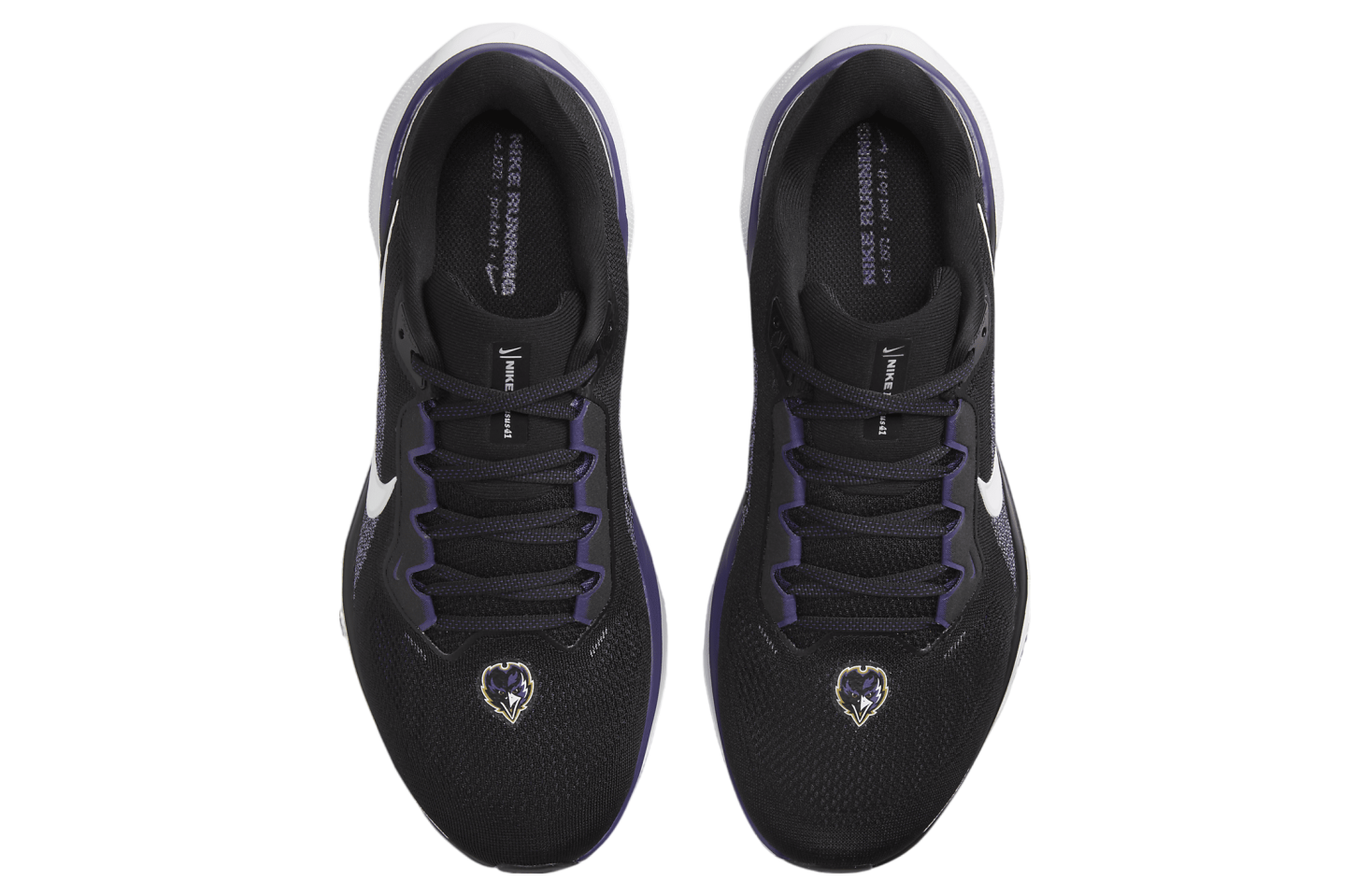 Nike Pegasus 41 Nfl Baltimore Ravens Black / White