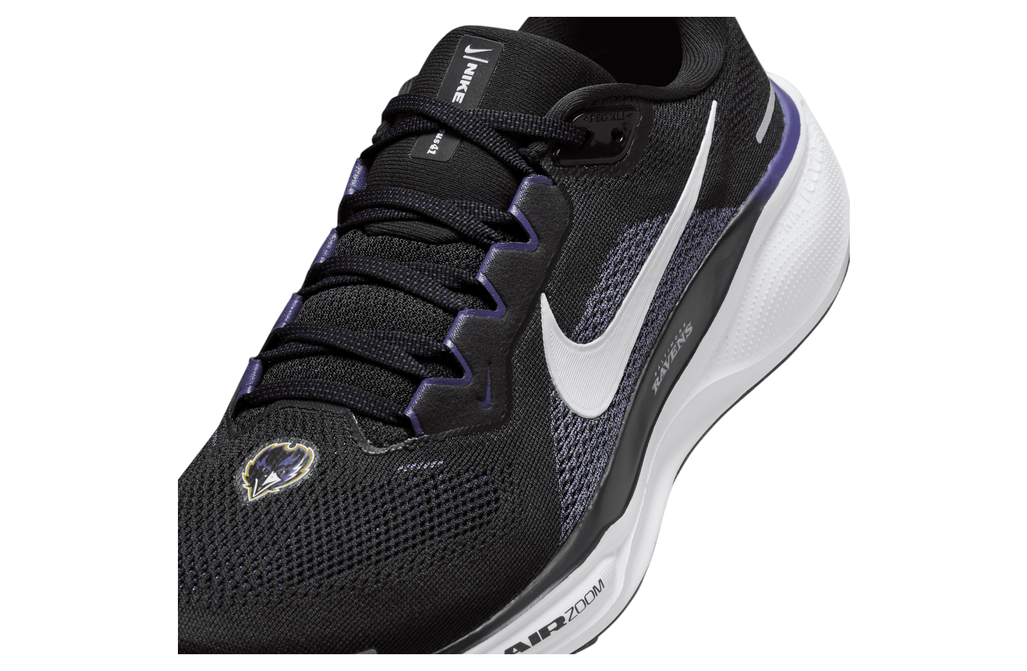 Nike Pegasus 41 Nfl Baltimore Ravens Black / White