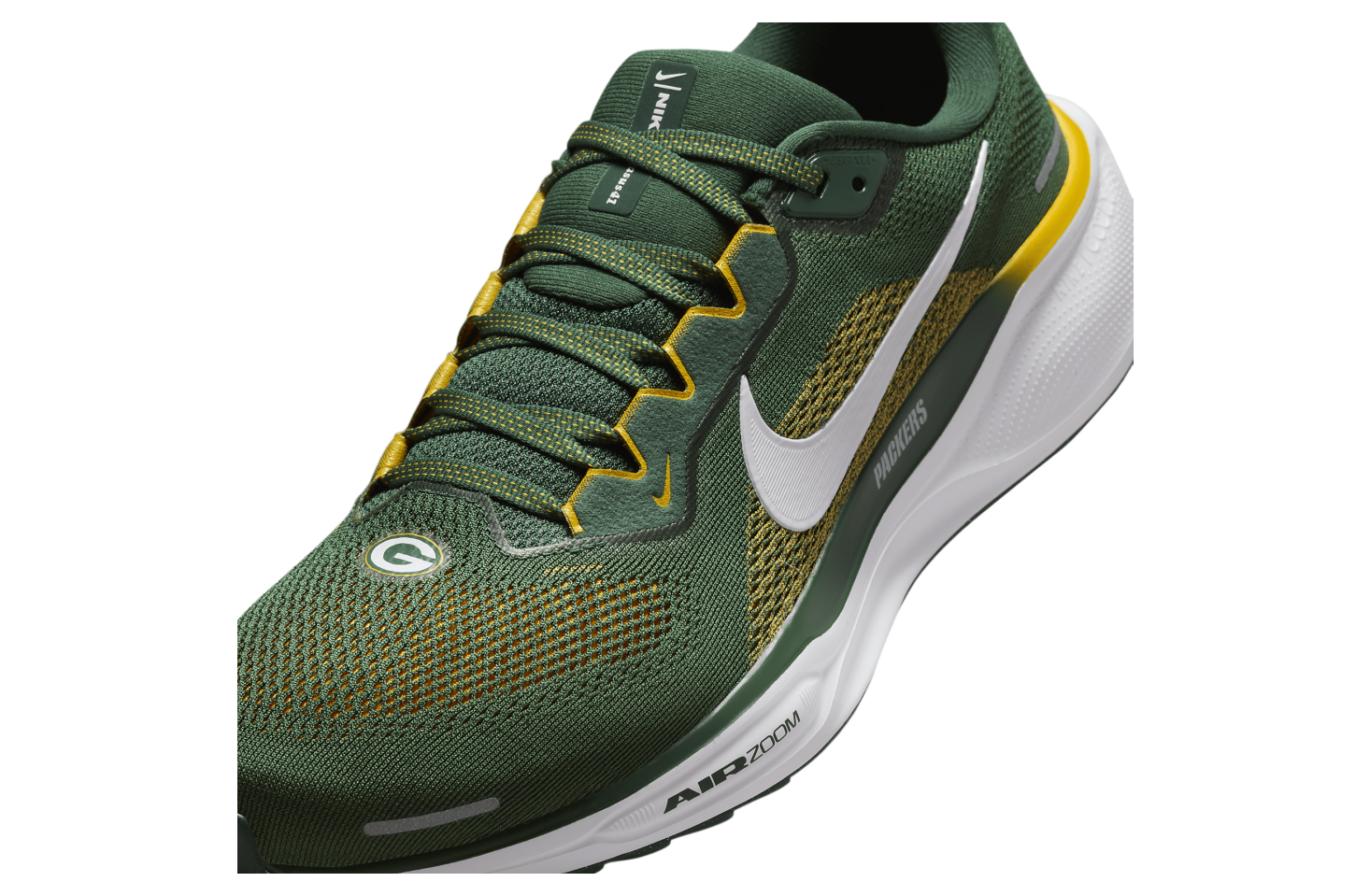 Nike Pegasus 41 Nfl Green Bay Packers Fir / White