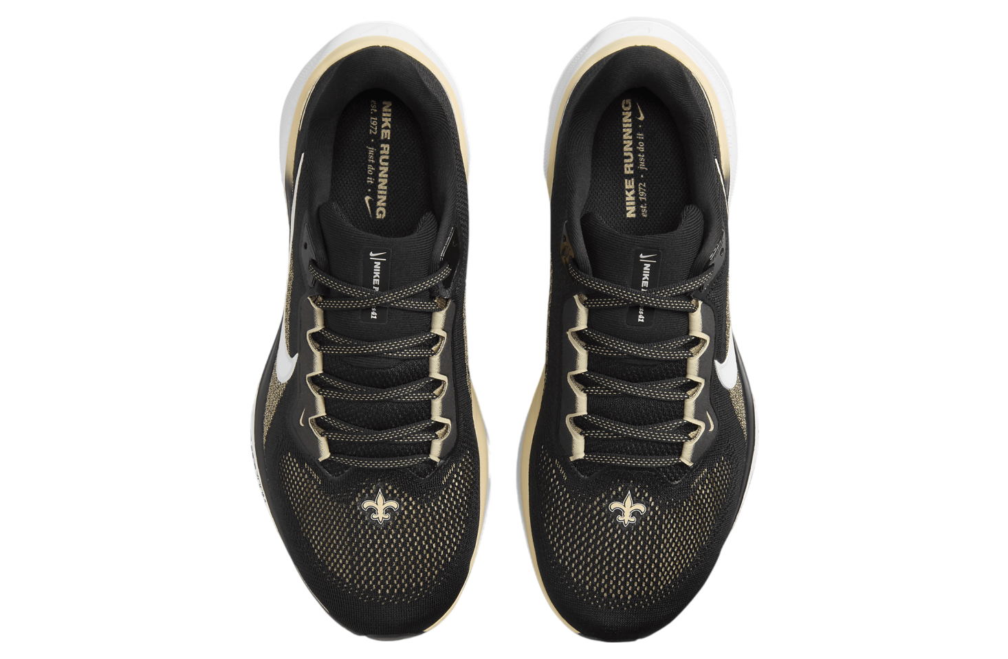 Nike Pegasus 41 Nfl New Orleans Saints Black / White