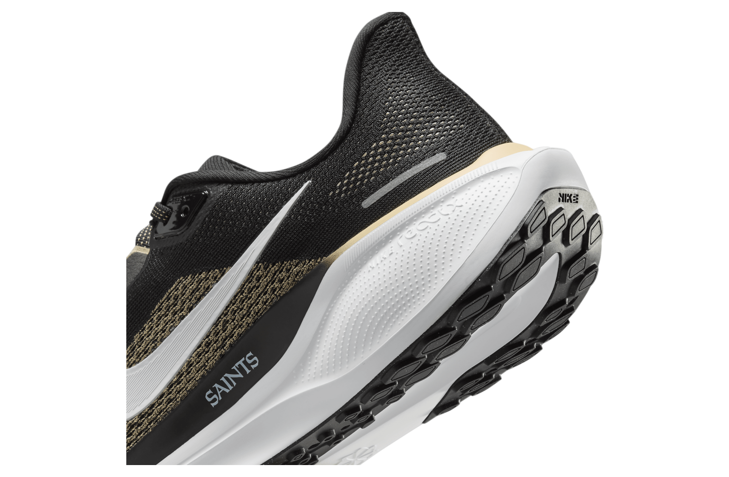 Nike Pegasus 41 Nfl New Orleans Saints Black / White