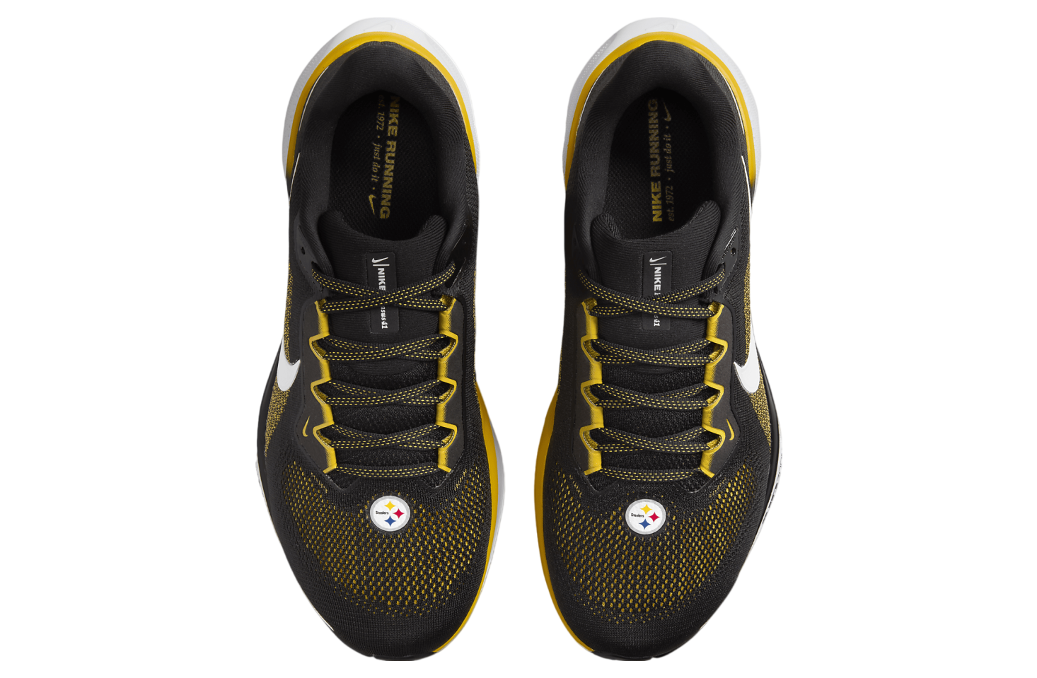 Nike Pegasus 41 Nfl Pittsburgh Steelers Black / White