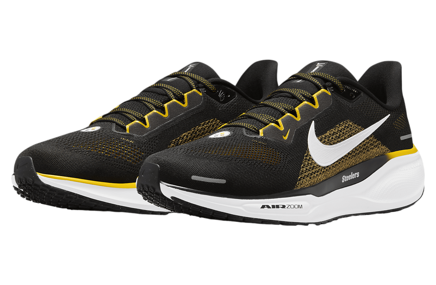 Nike Pegasus 41 Nfl Pittsburgh Steelers Black / White