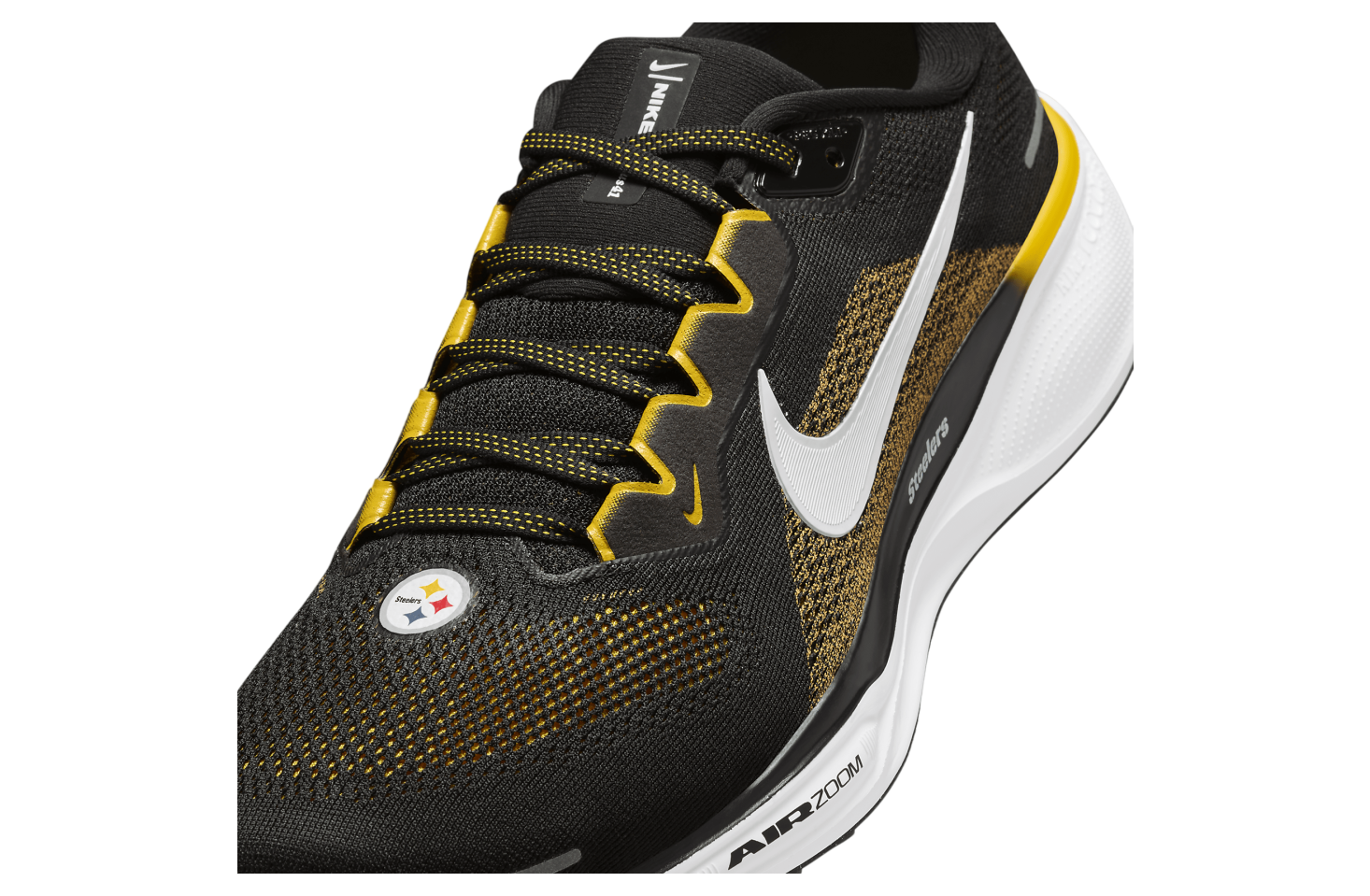 Nike Pegasus 41 Nfl Pittsburgh Steelers Black / White