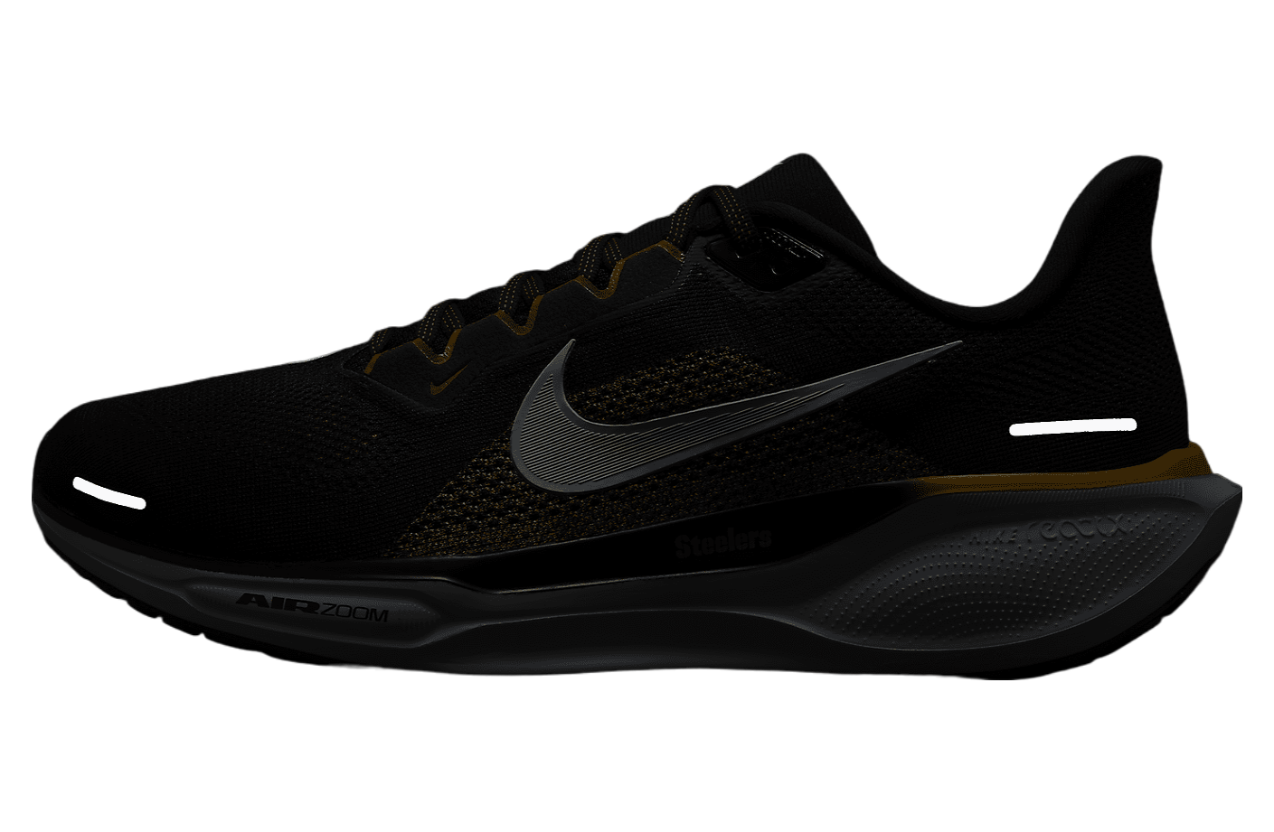 Nike Pegasus 41 Nfl Pittsburgh Steelers Black / White