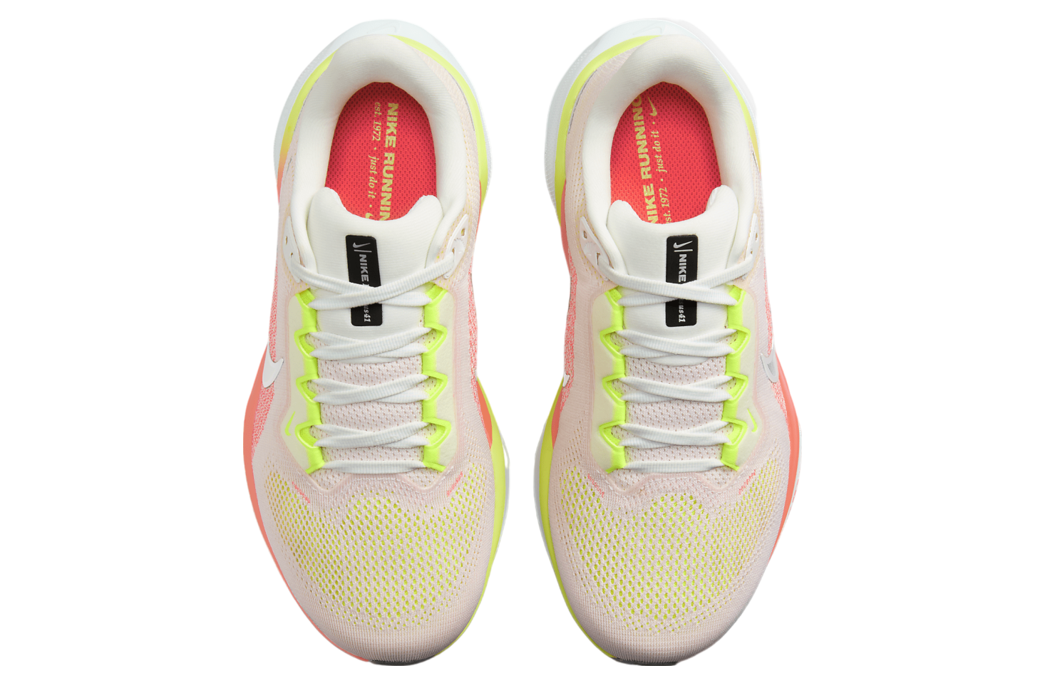 Nike Pegasus 41 WMNS Summit White / Bright Crimson (Extra Wide)