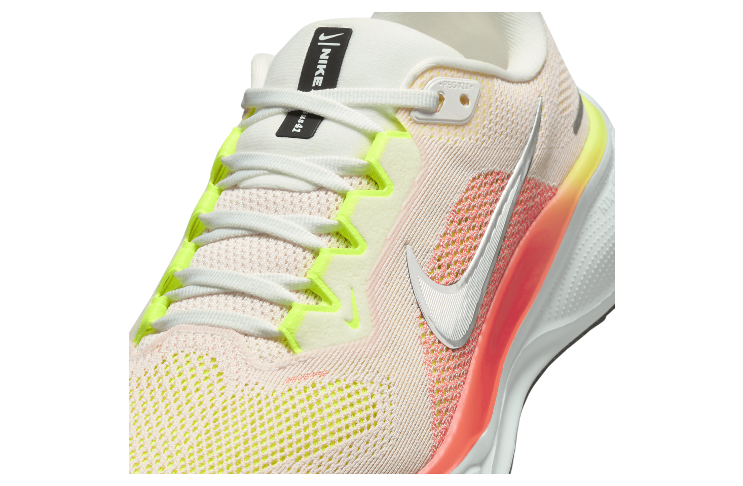 Nike Pegasus 41 WMNS Summit White / Bright Crimson (Extra Wide)