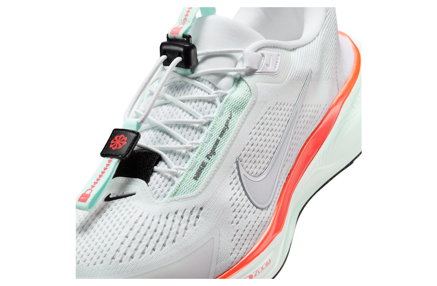 Nike Pegasus Easyon White / Bright Crimson