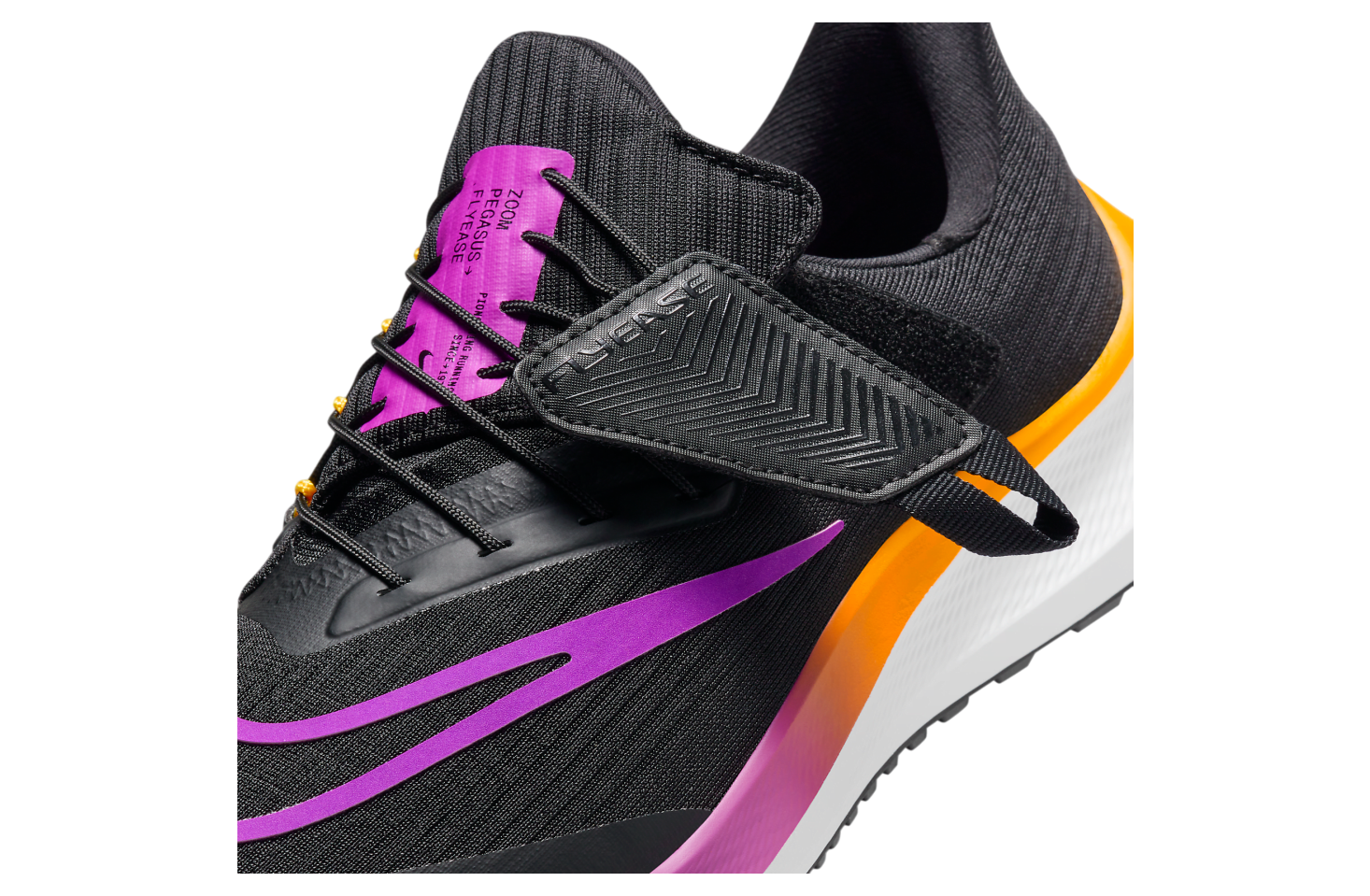 Nike Pegasus FlyEase WMNS Black / Laser Orange