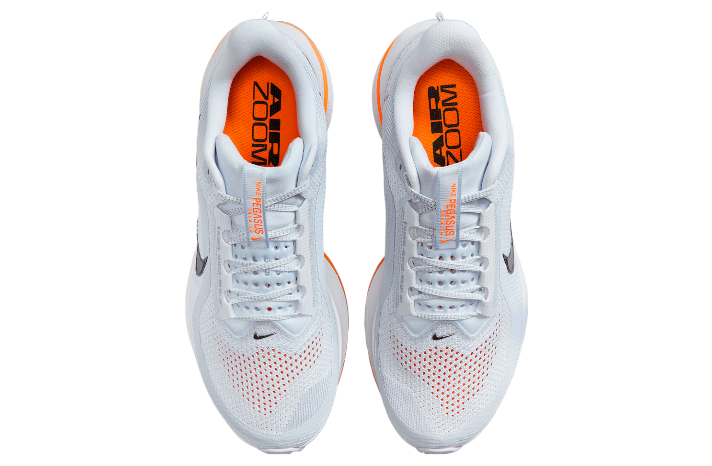 Nike Pegasus Premium Airscape Football Grey / Total Orange