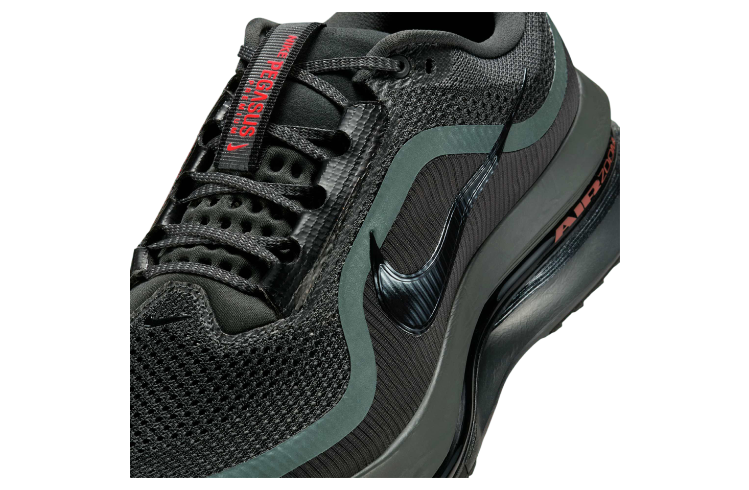 Nike Pegasus Premium Anthracite / Bright Crimson