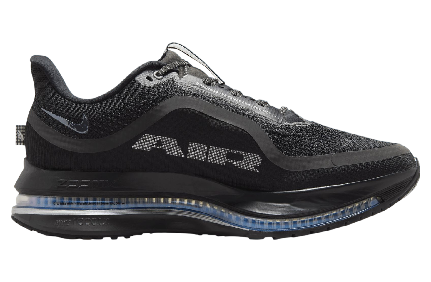 Nike Pegasus Premium Black / Metallic Silver