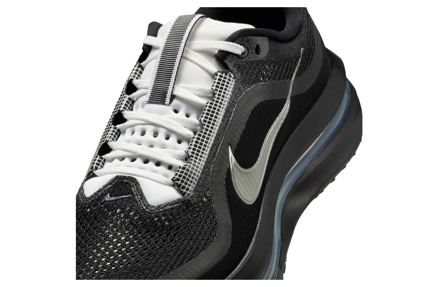 Nike Pegasus Premium Black / Metallic Silver / White