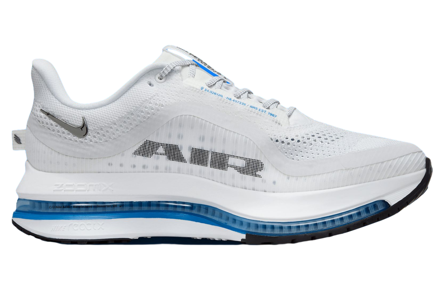 Nike Pegasus Premium White / Photo Blue