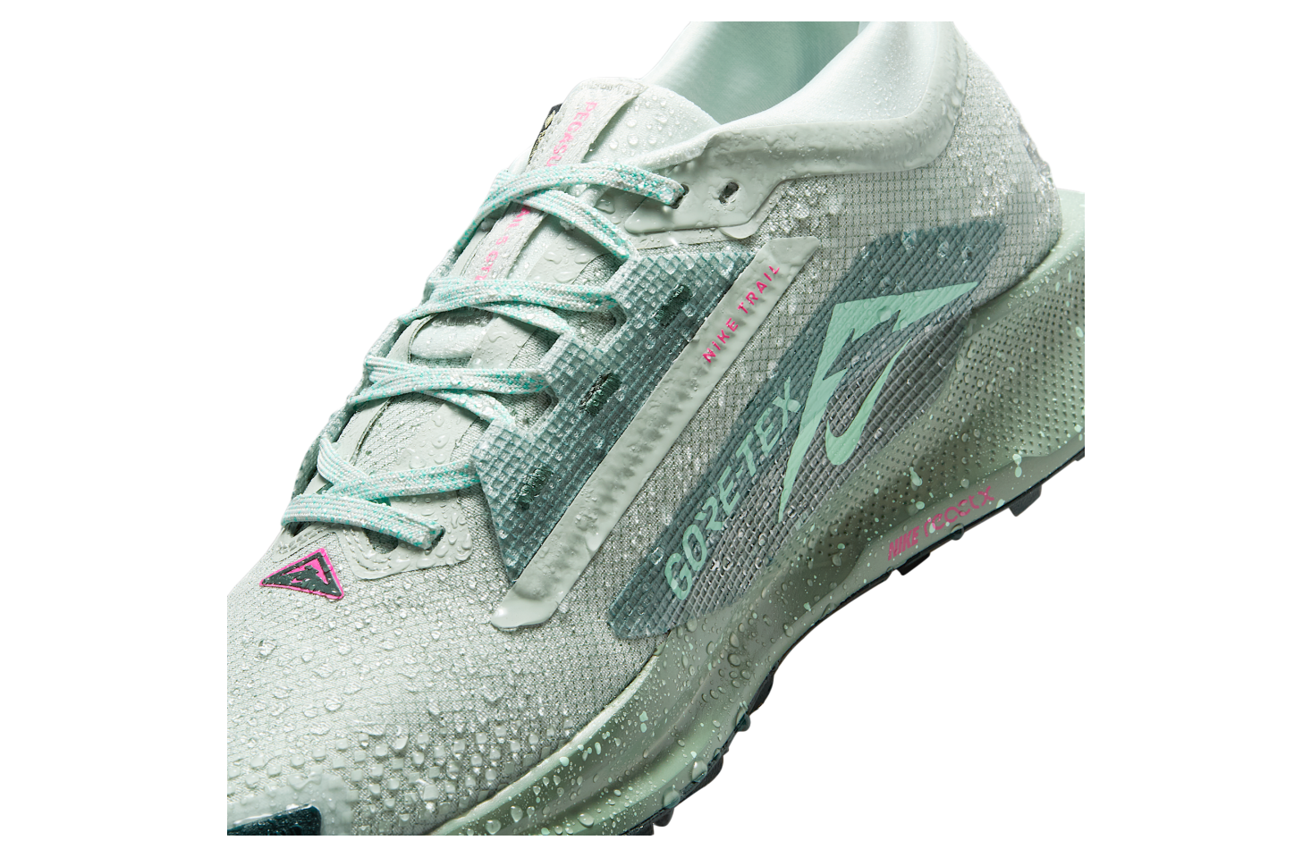 Nike Pegasus Trail 5 Gore-Tex Light Silver / Clay Green