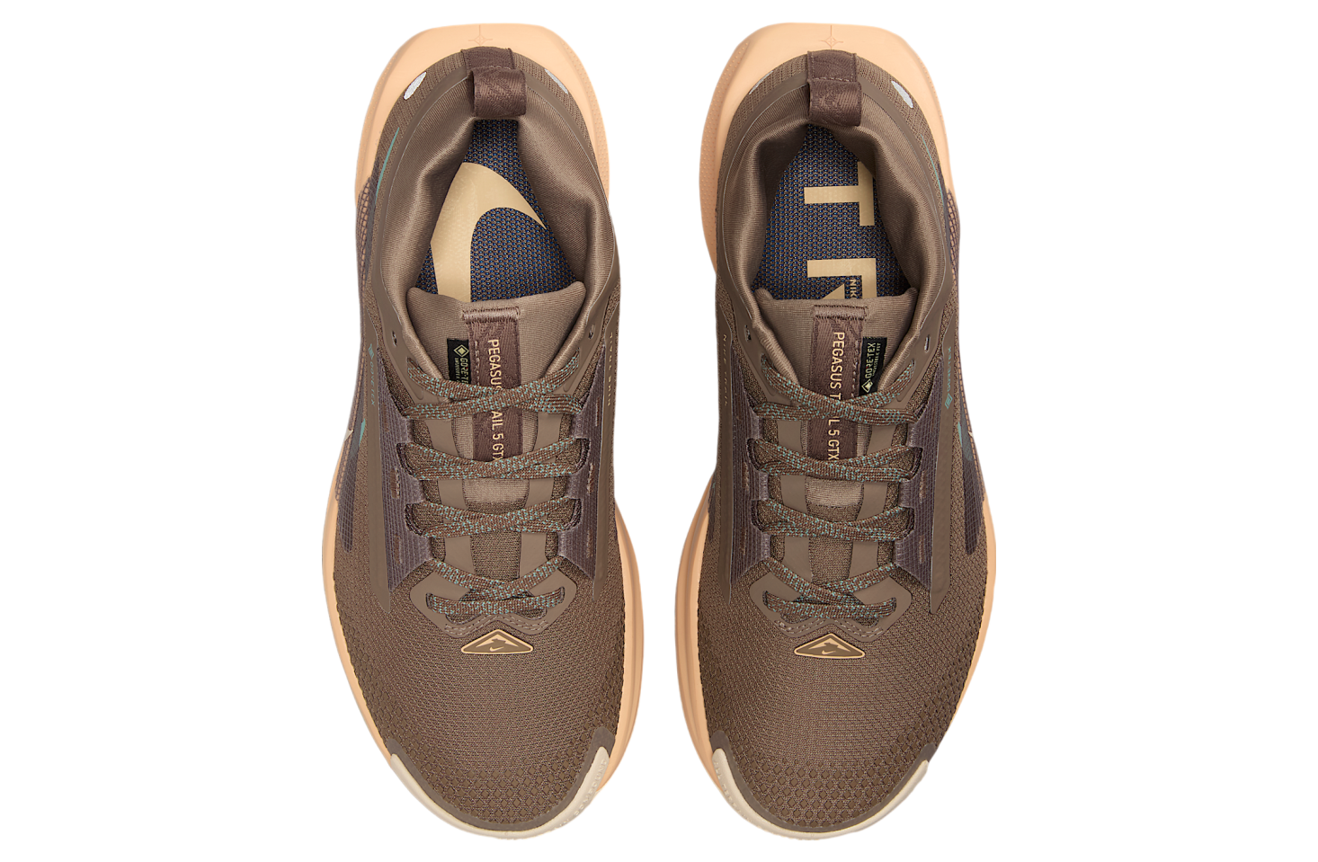 Nike Pegasus Trail 5 Gore-tex Wmns Mink Brown / Orange Chalk