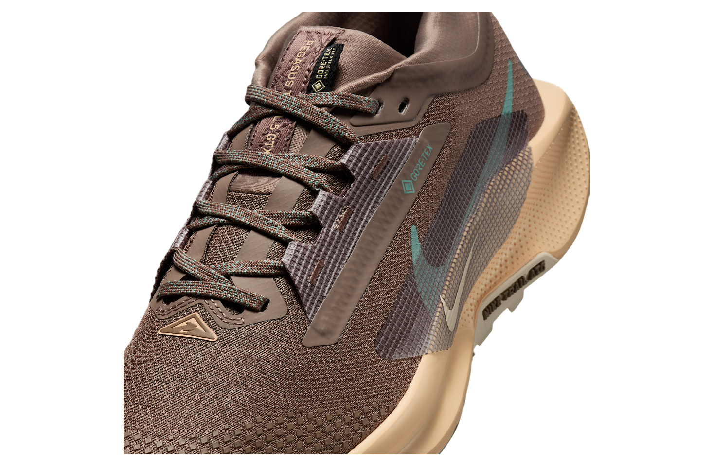 Nike Pegasus Trail 5 Gore-tex Wmns Mink Brown / Orange Chalk