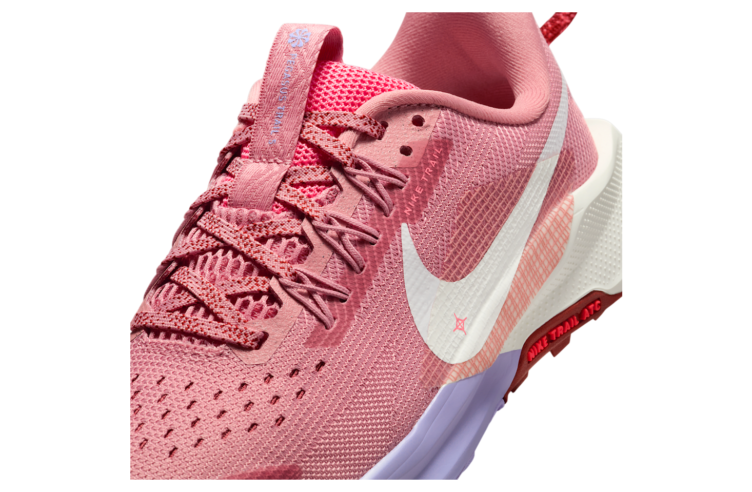 Nike Pegasus Trail 5 Gs Red Stardust / Sail