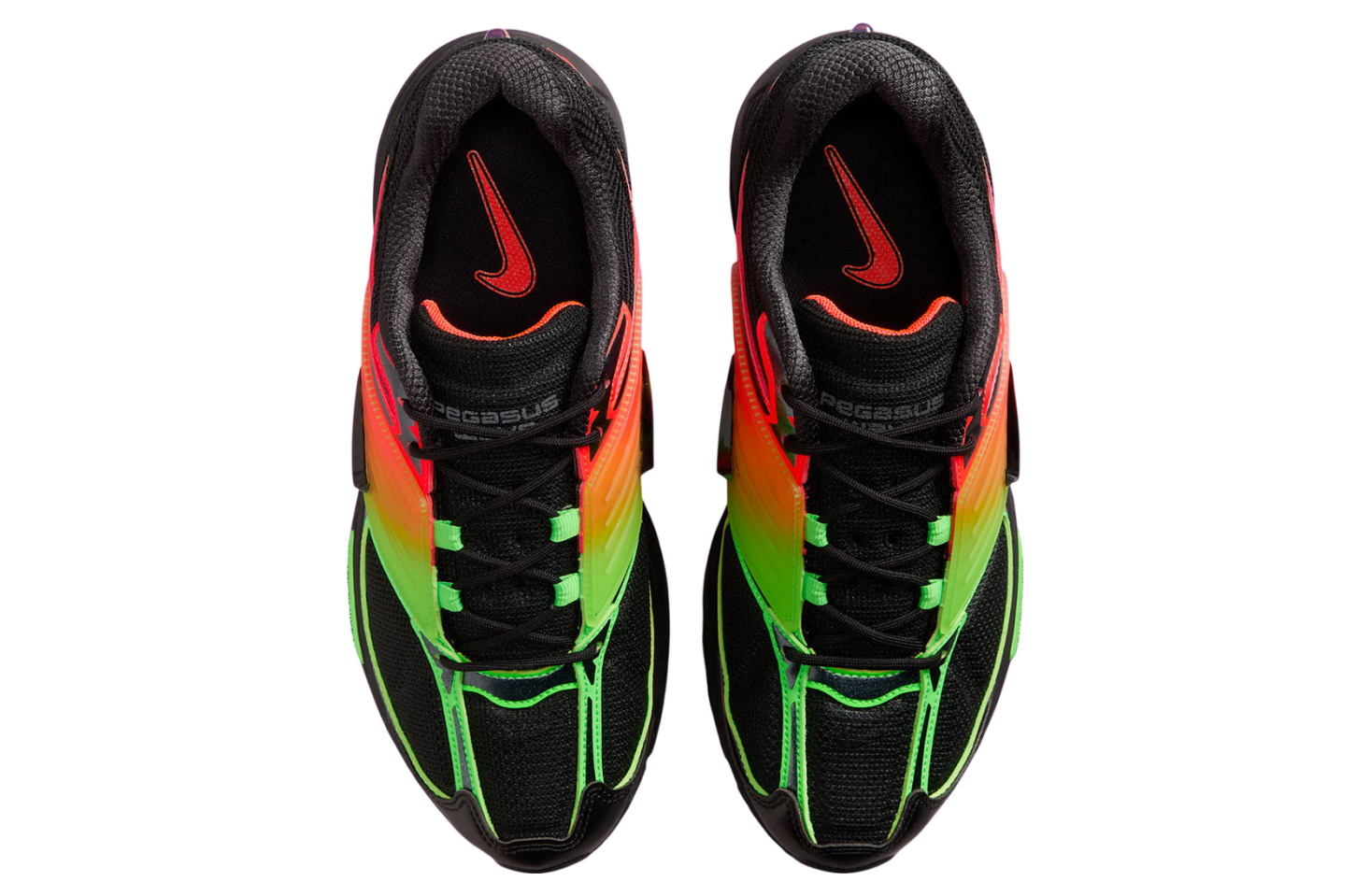 Nike Pegasus Wave Black / Bright Crimson