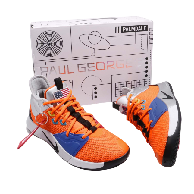 Nike PG 3 NASA EP Total Orange / Black