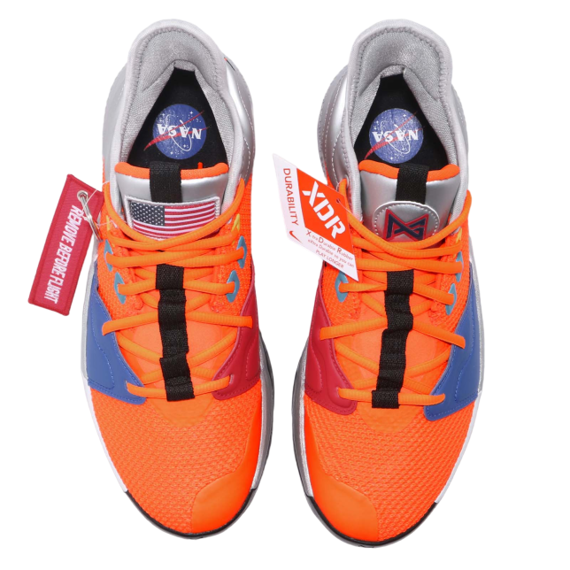 Nike PG 3 NASA EP Total Orange / Black