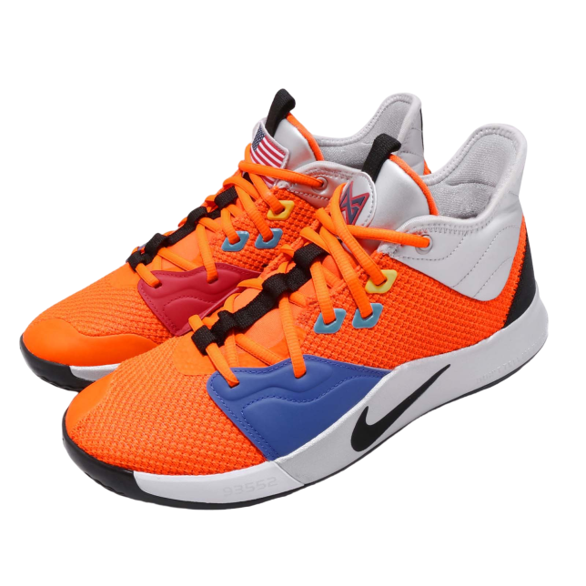 Nike PG 3 NASA EP Total Orange / Black