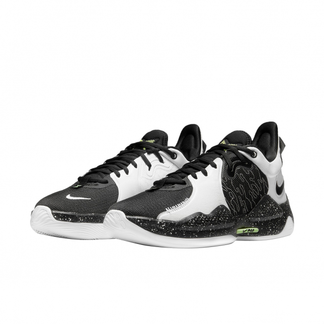 Nike PG 5 Black White Volt CW3146003 - KicksOnFire.com
