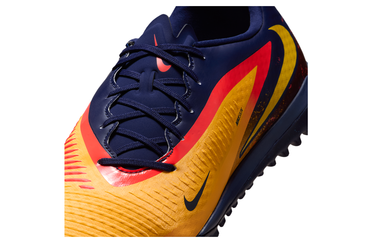 Nike Phantom 6 Low Academy Erling Haaland Tf Laser Orange / Blue Void