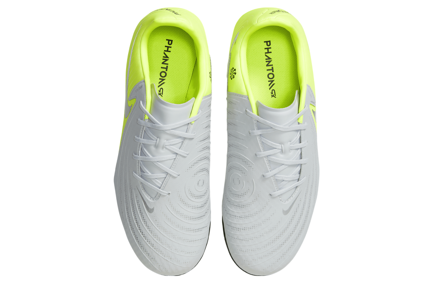 Nike Phantom GX 2 Academy Low AG Metallic Silver / Volt