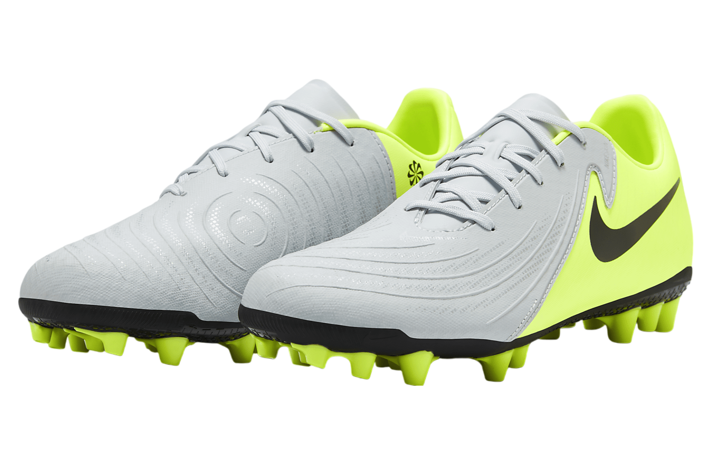 Nike Phantom GX 2 Academy Low AG Metallic Silver / Volt