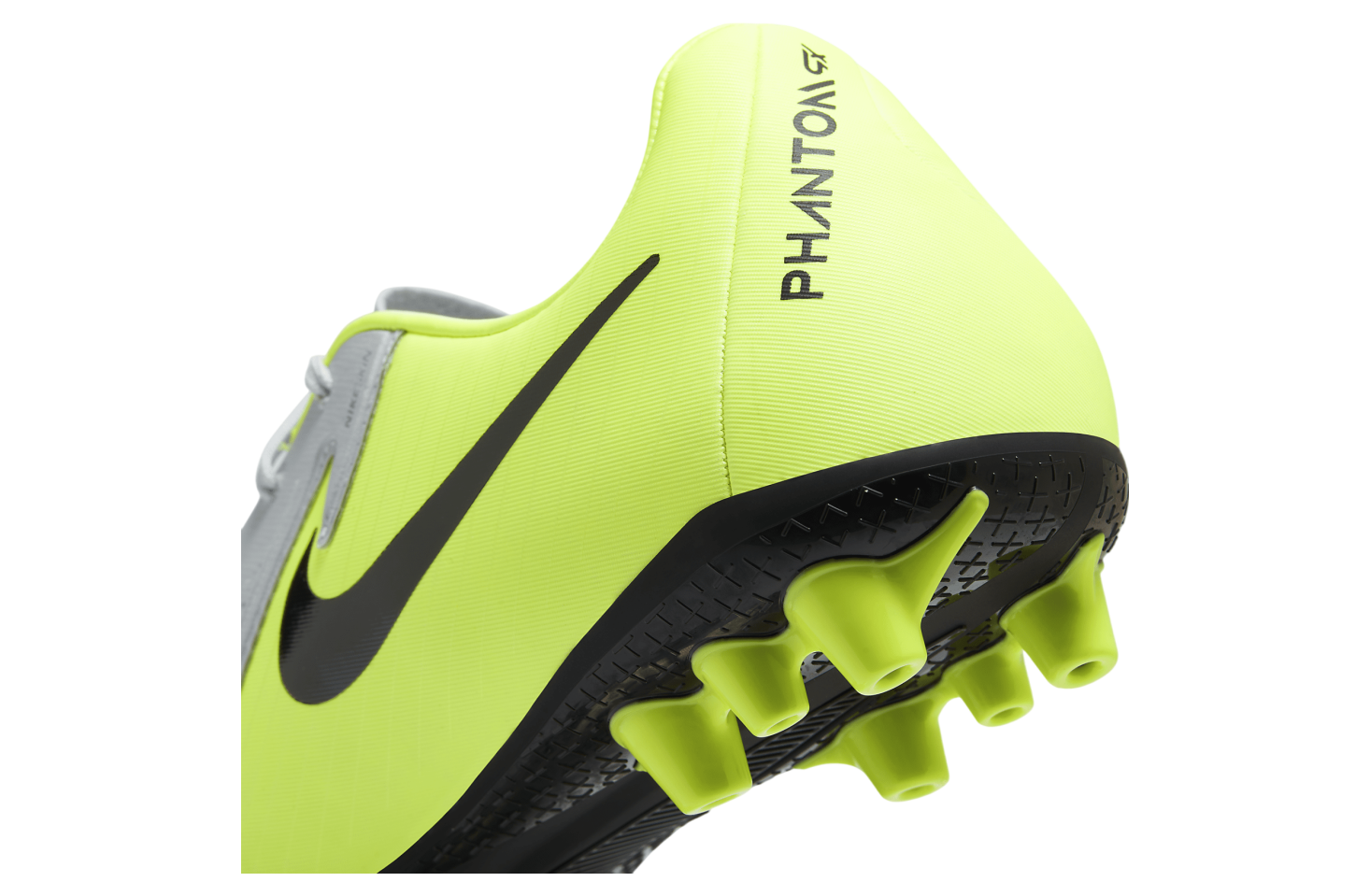 Nike Phantom GX 2 Academy Low AG Metallic Silver / Volt