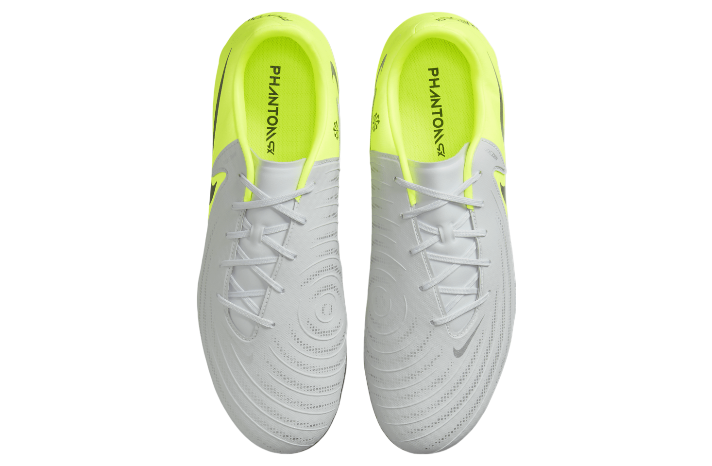 Nike Phantom GX 2 Academy Low MG Metallic Silver / Volt