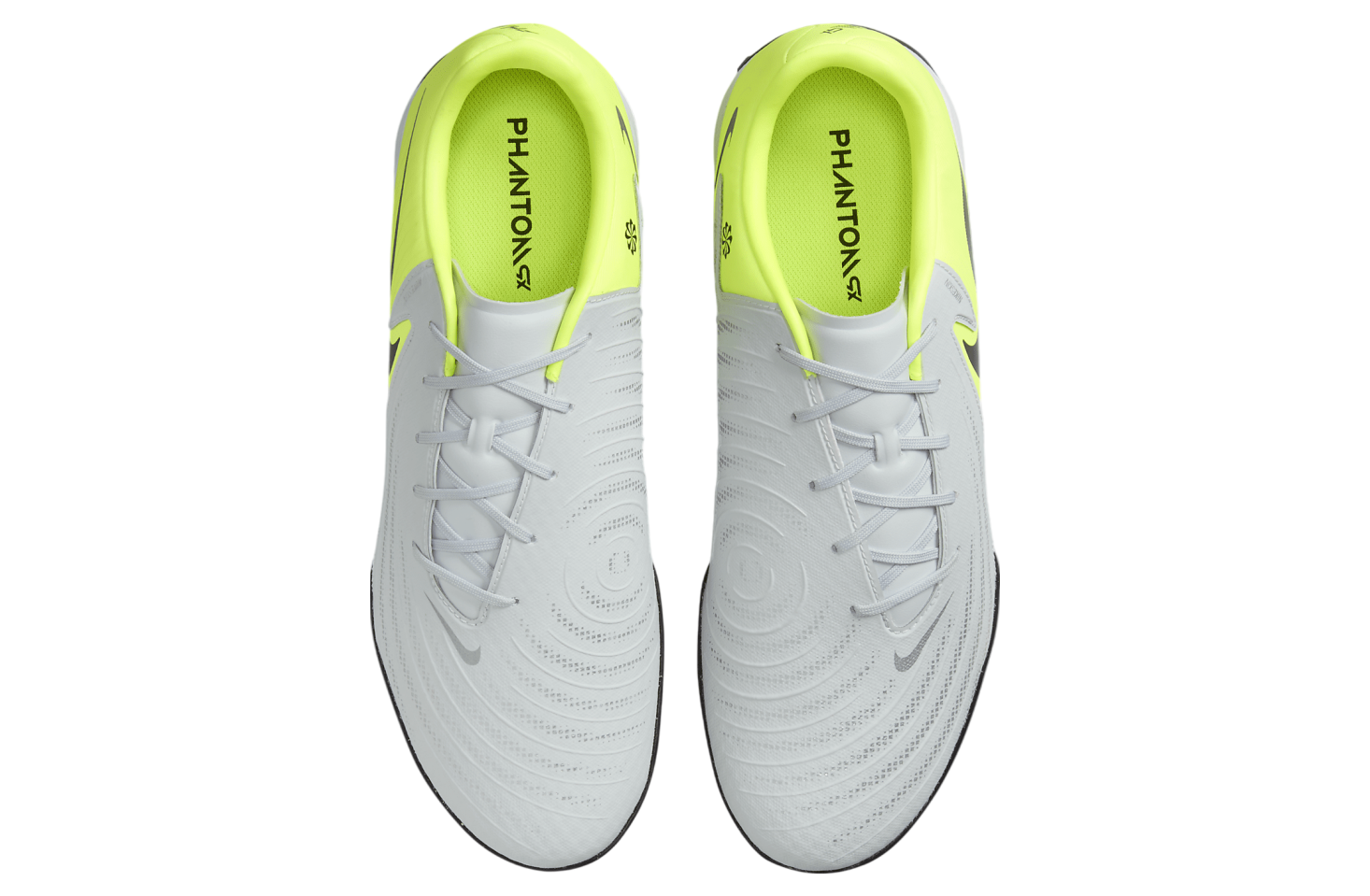 Nike Phantom GX 2 Academy Low TF Metallic Silver / Volt