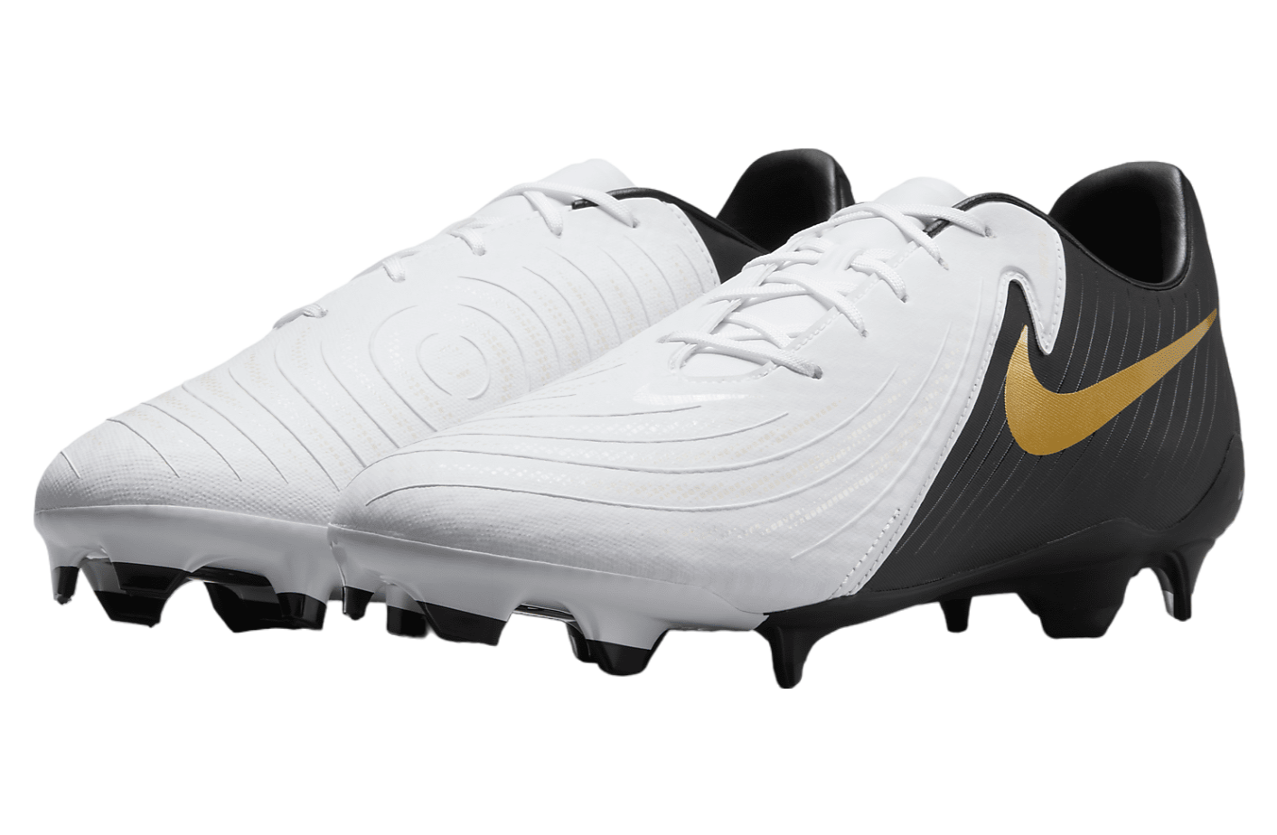 Nike Phantom GX 2 Academy MG White / Metallic Gold Coin