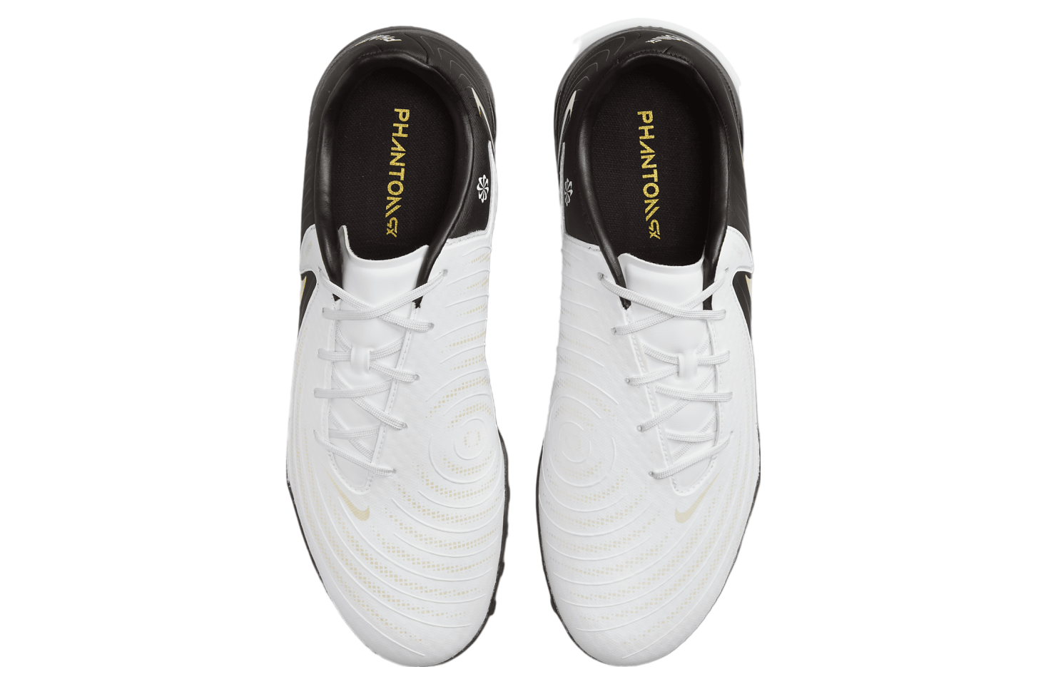 Nike Phantom GX 2 Academy TF White / Metallic Gold Coin