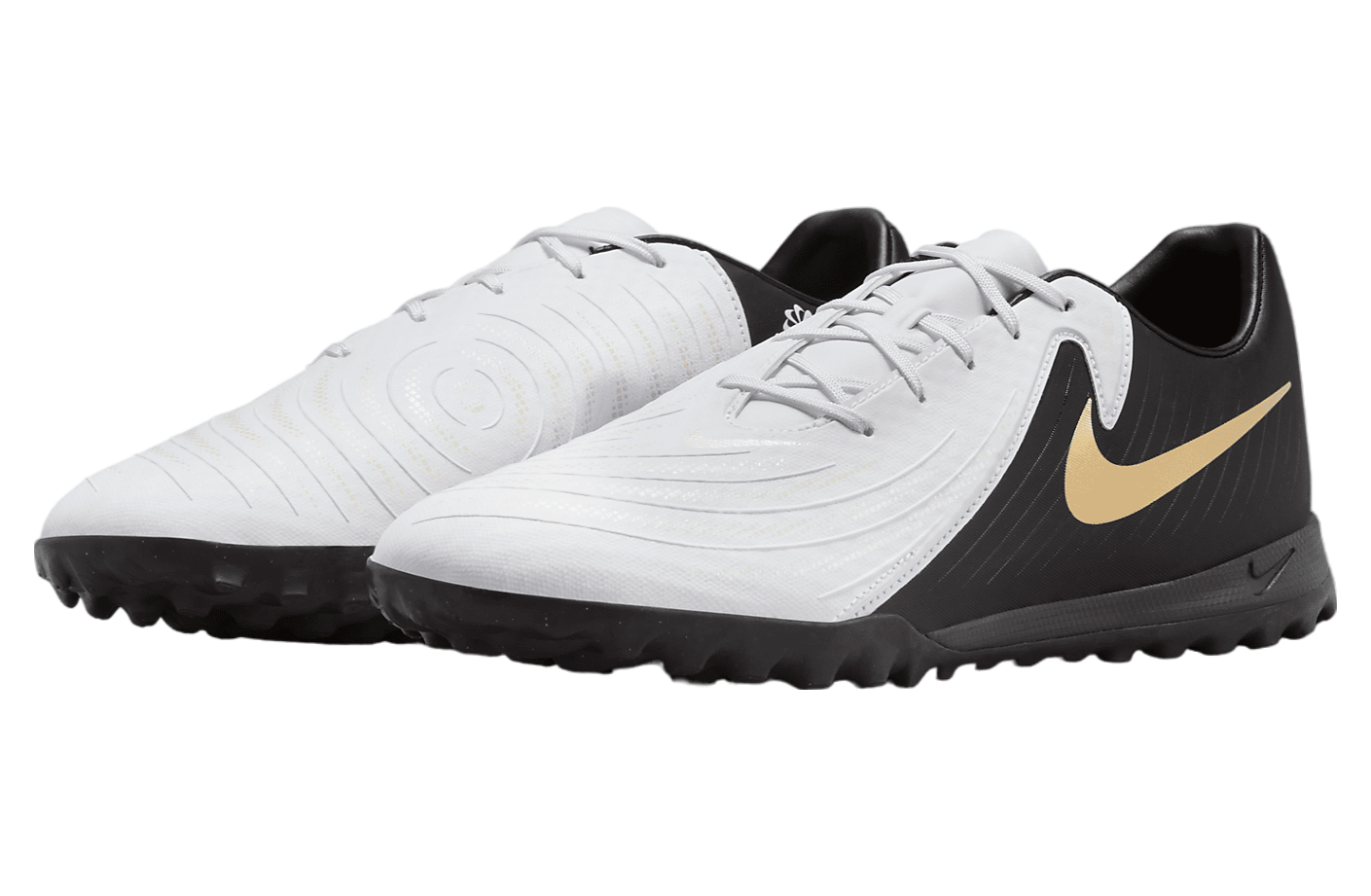 Nike Phantom GX 2 Academy TF White Metallic Gold Coin Jan 2024 FJ2577 100 KicksOnFire