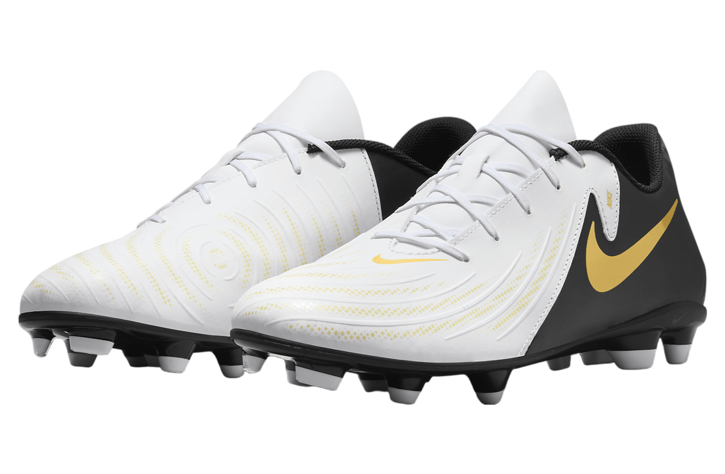 Nike Phantom GX 2 Club MG White / Metallic Gold Coin