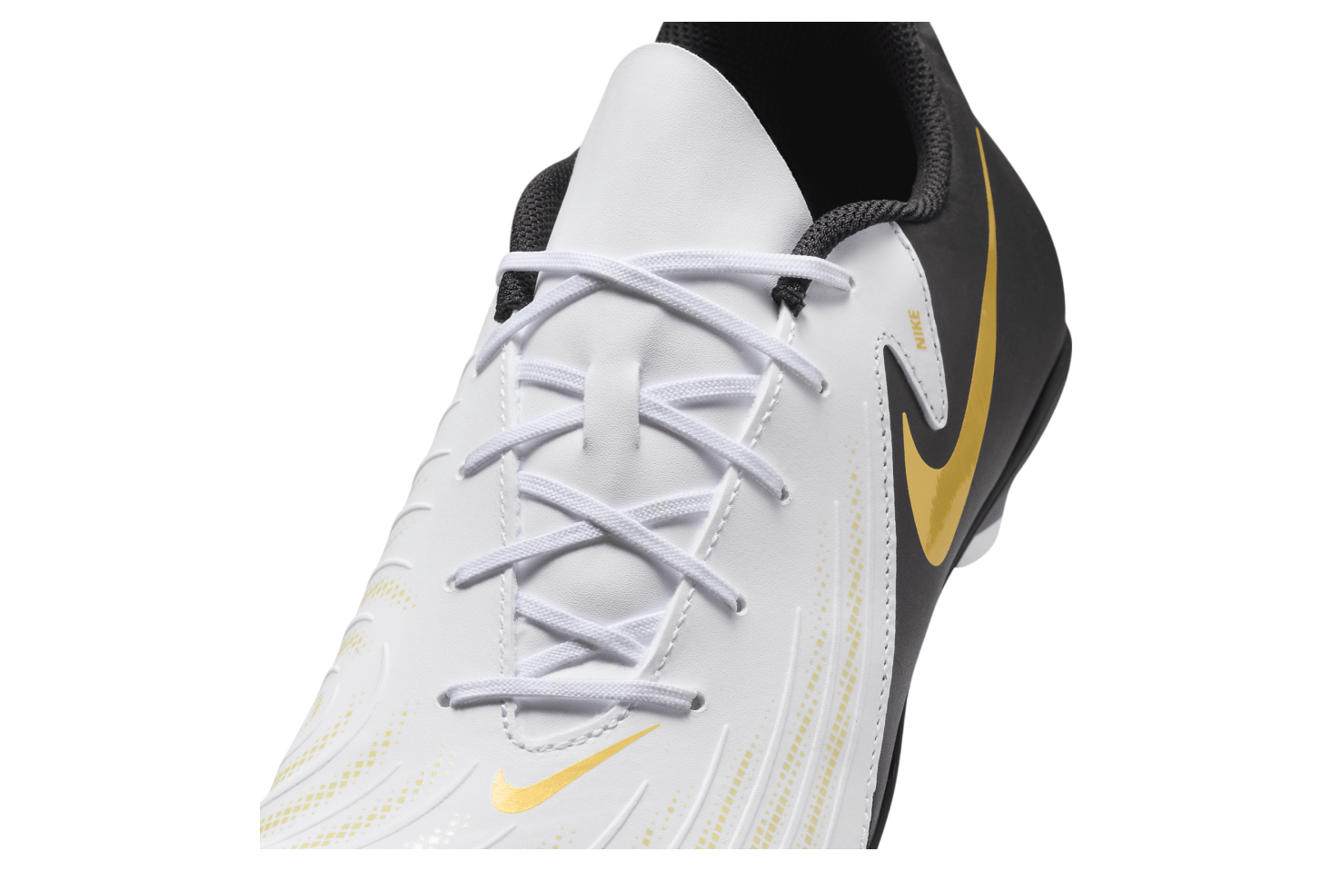 Nike Phantom GX 2 Club MG White / Metallic Gold Coin