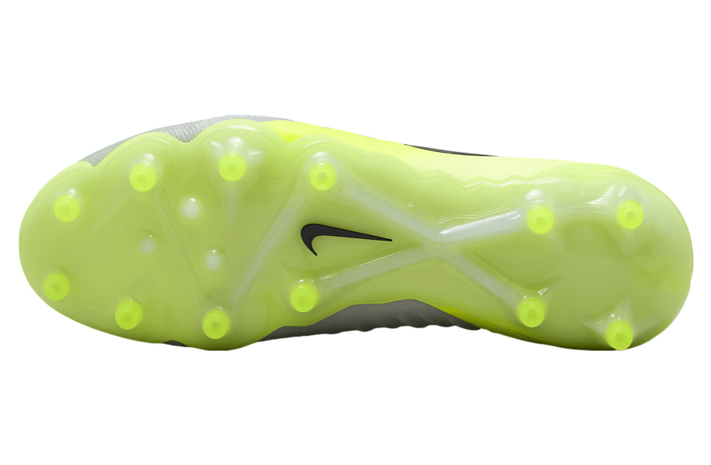 Nike Phantom GX 2 Elite Low AG Metallic Silver / Volt