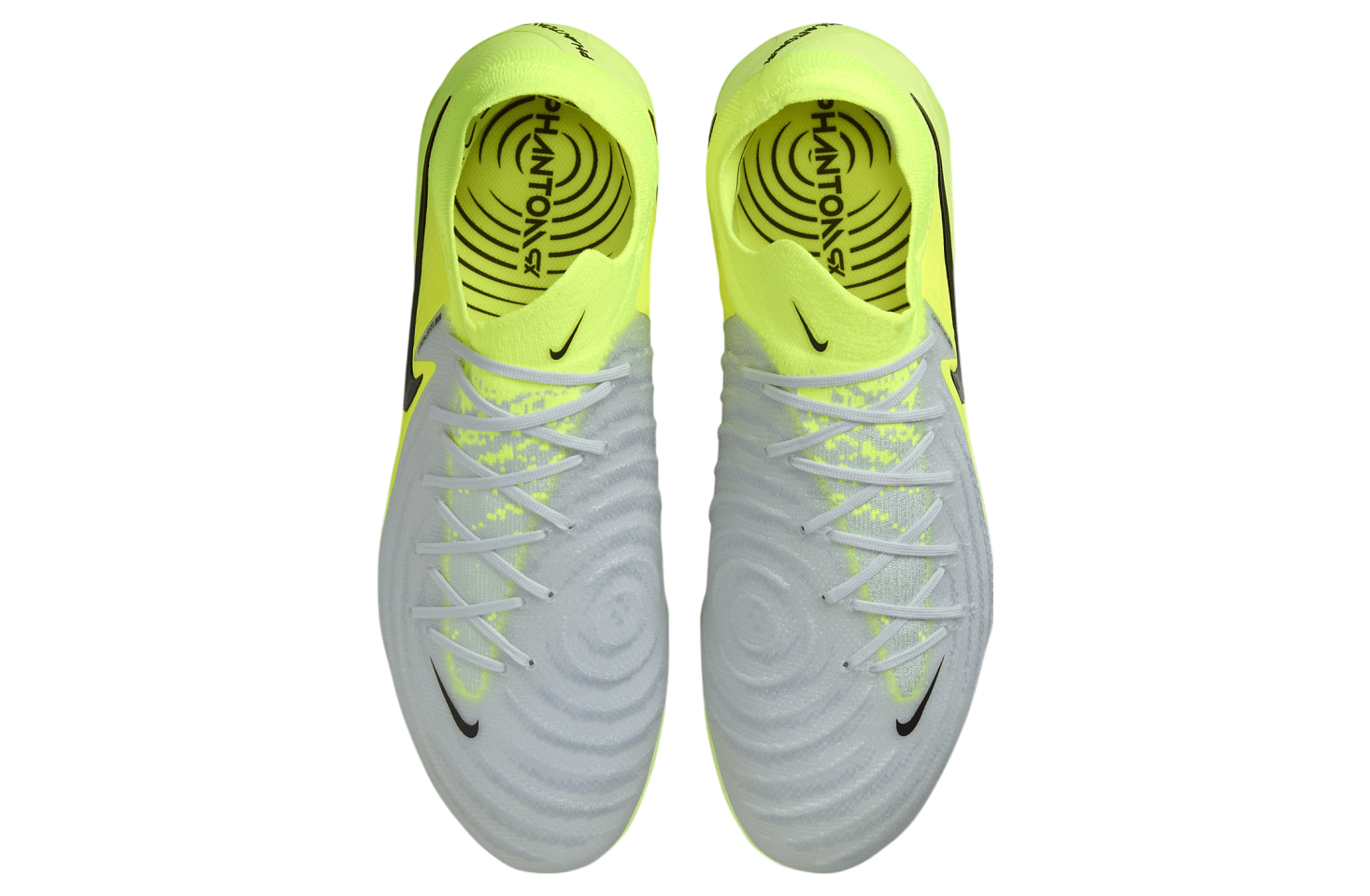 Nike Phantom GX 2 Elite Low AG Metallic Silver / Volt