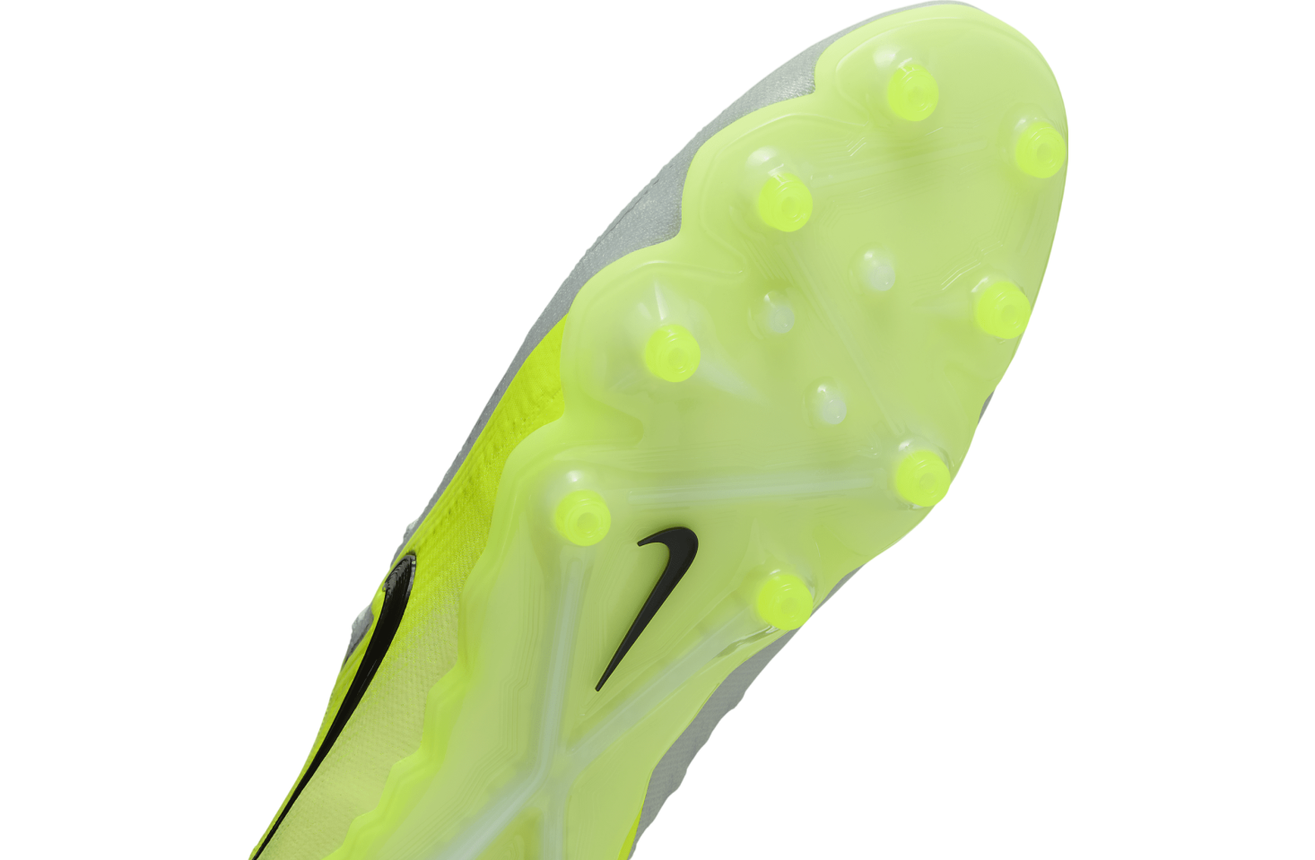 Nike Phantom GX 2 Elite Low AG Metallic Silver / Volt