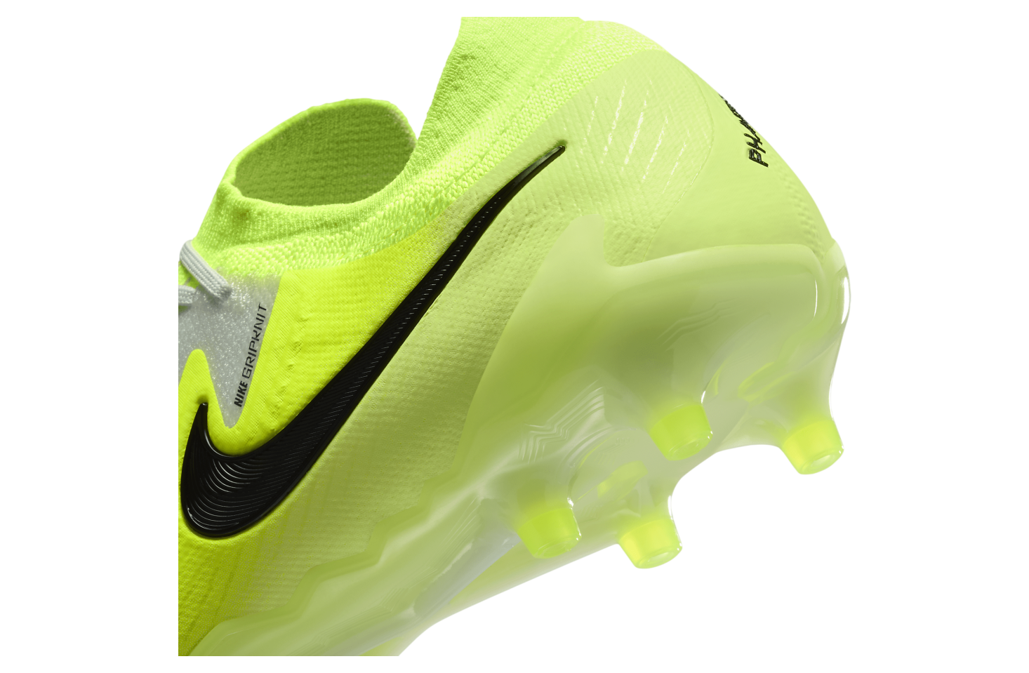 Nike Phantom GX 2 Elite Low AG Metallic Silver / Volt