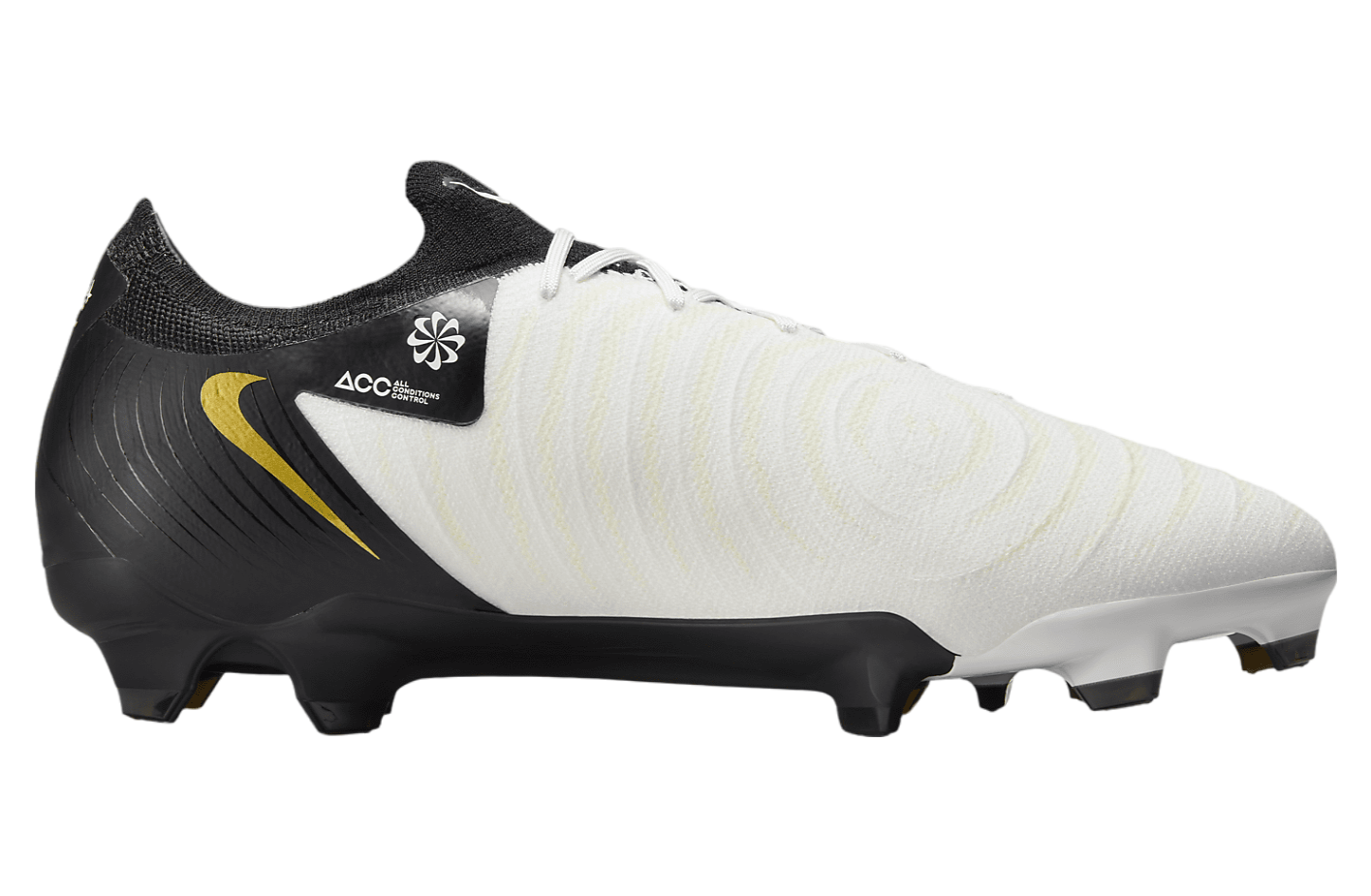 Nike Phantom GX 2 Pro FG White / Metallic Gold Coin