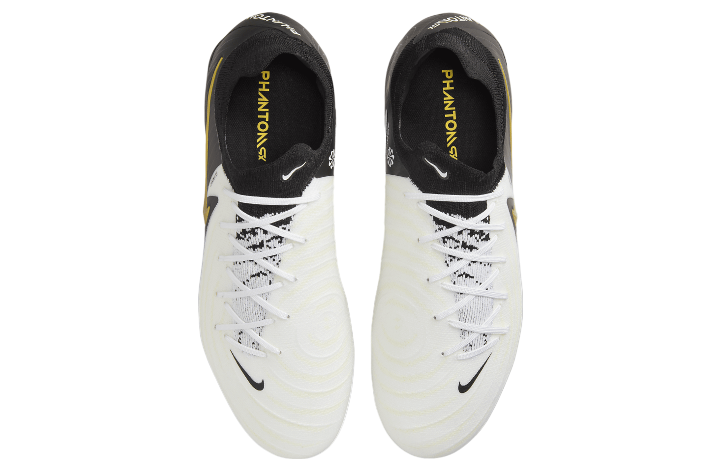 Nike Phantom GX 2 Pro FG White / Metallic Gold Coin