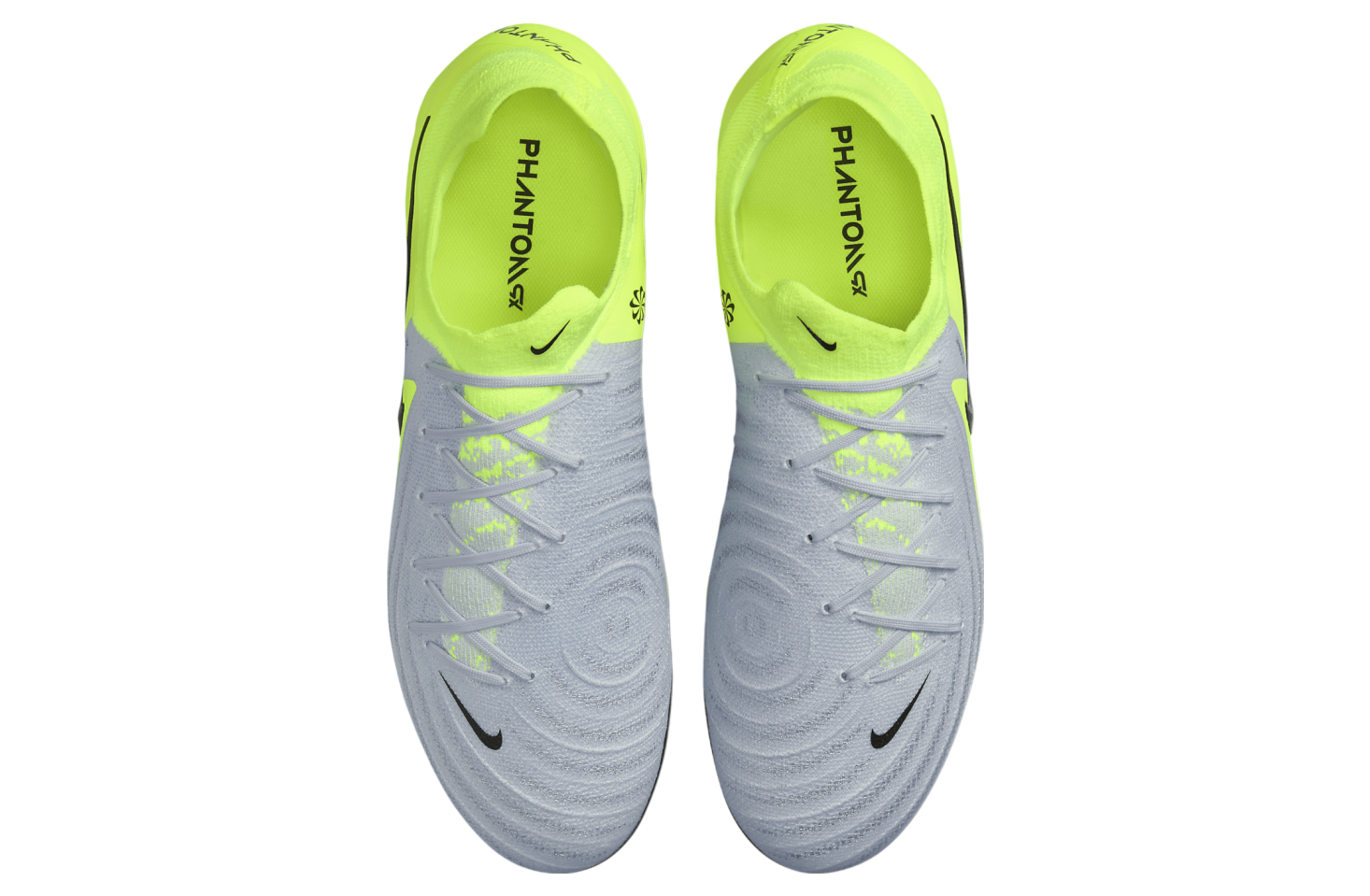 Nike Phantom GX 2 Pro Low FG Metallic Silver / Volt