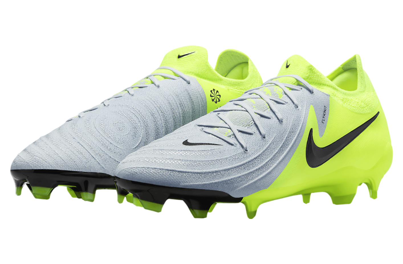 Nike Phantom GX 2 Pro Low FG Metallic Silver / Volt