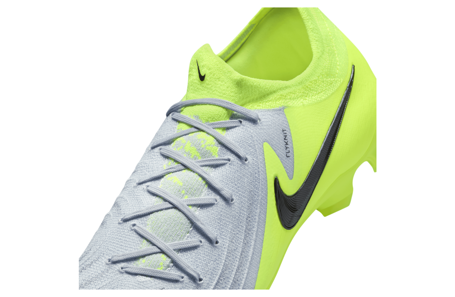 Nike Phantom GX 2 Pro Low FG Metallic Silver / Volt