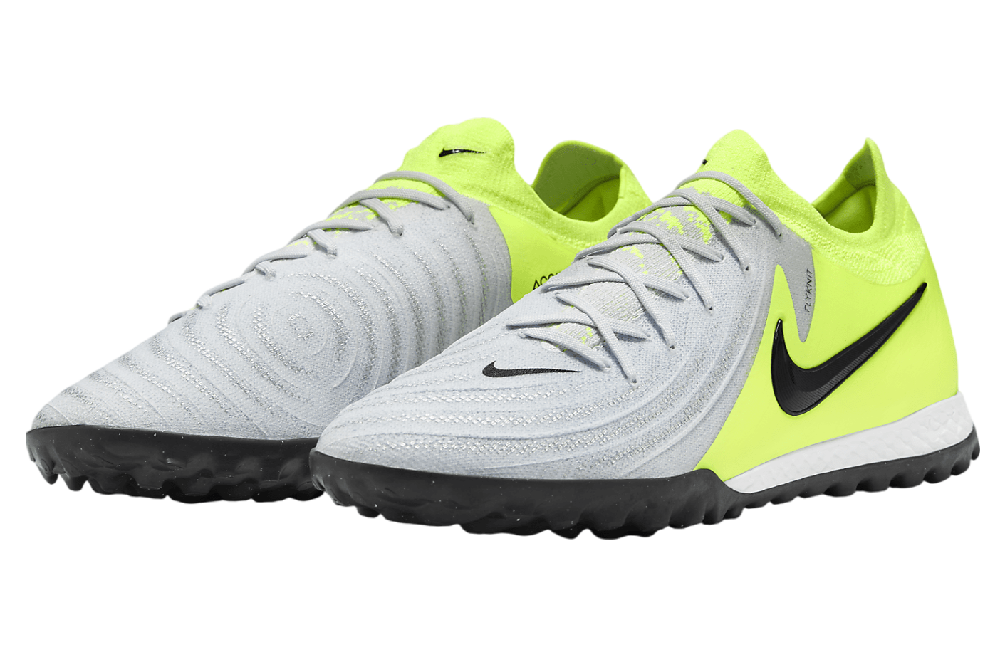 Nike Phantom GX 2 Pro Low TF Metallic Silver / Volt