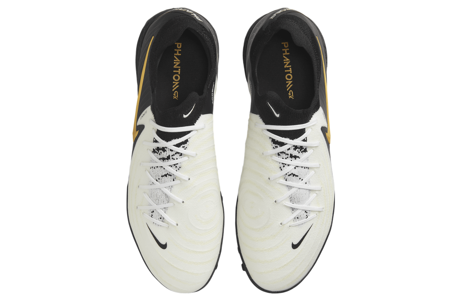 Nike Phantom GX 2 Pro TF White / Metallic Gold Coin